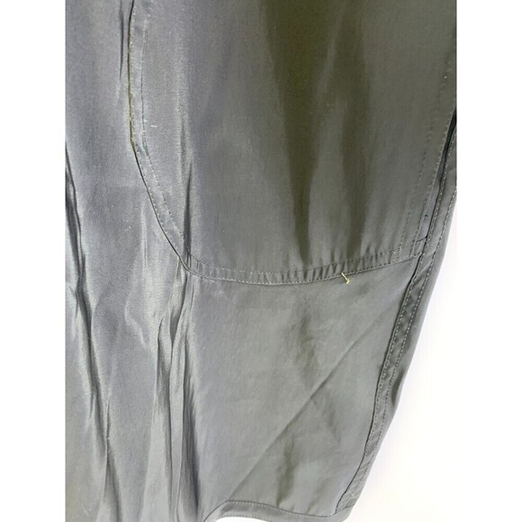 Mycra Pac Now Reversible Rain Jacket Button Collared Black Green Purse SM Medium - Picture 6 of 16